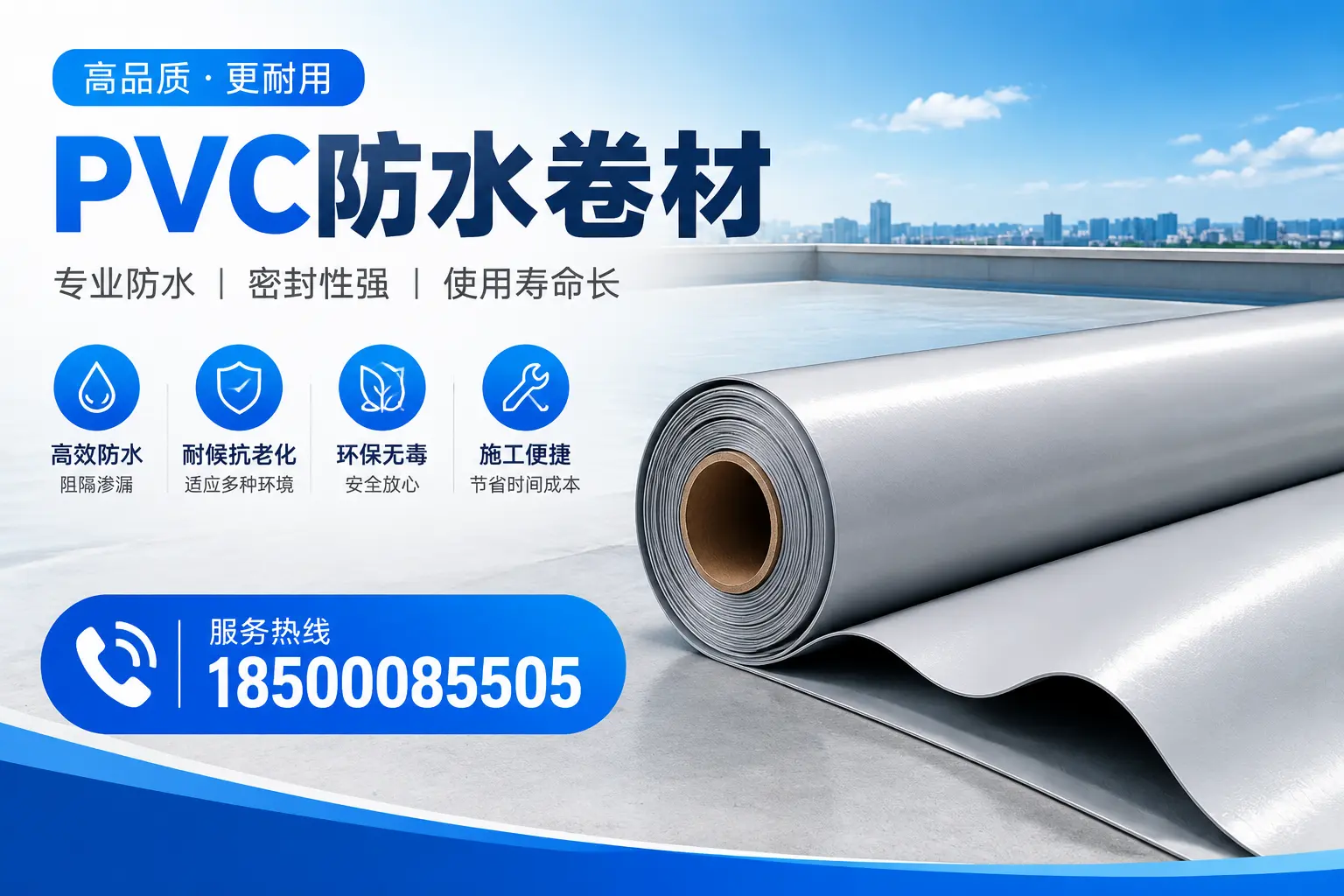 胡杨河pvc防水卷材的检测标准与认证流程
