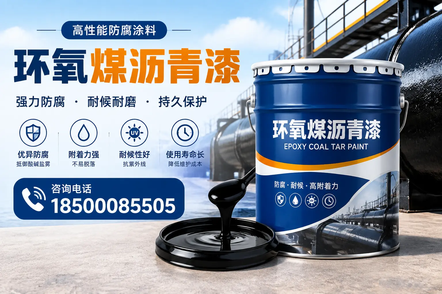 如何选择适合的环氧煤沥青漆?专家建议在金华的最佳选项