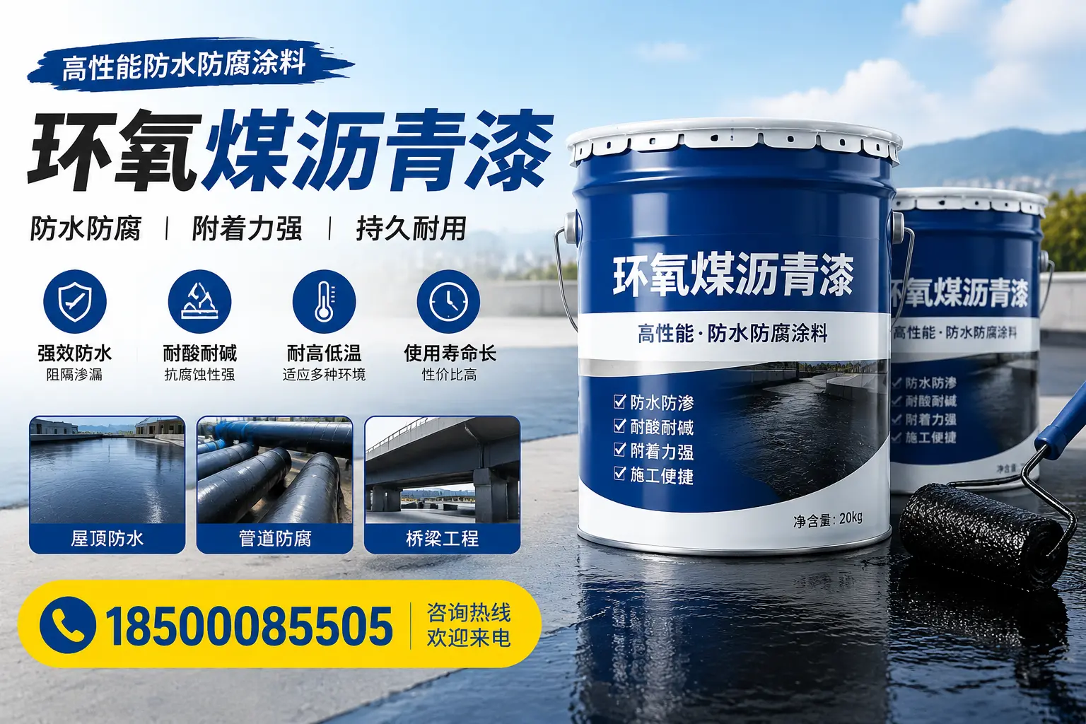 环氧煤沥青漆的市场前景如何?吕梁用户需关注