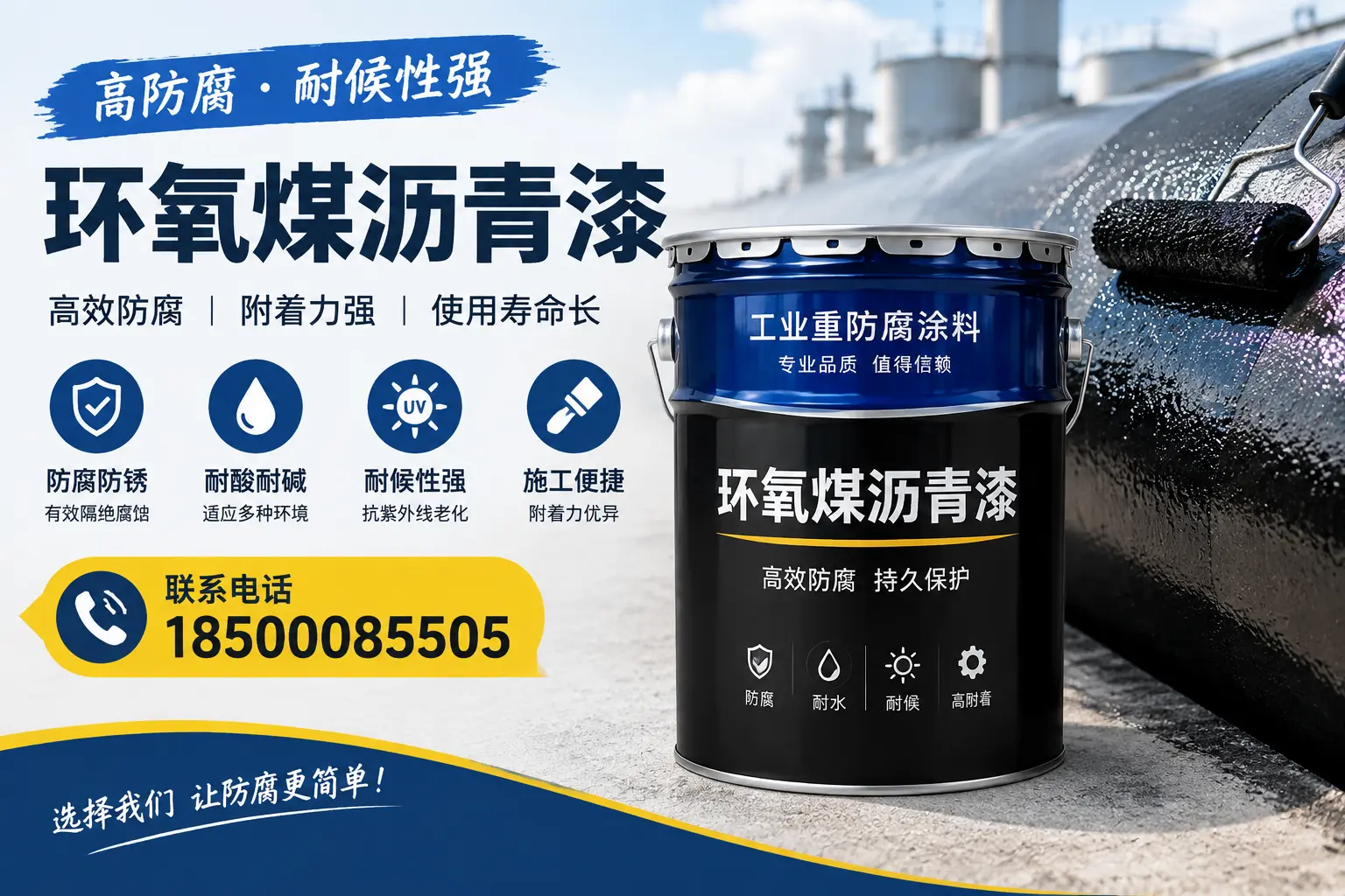 环氧煤沥青漆在防腐领域的重要性,许昌行业动态