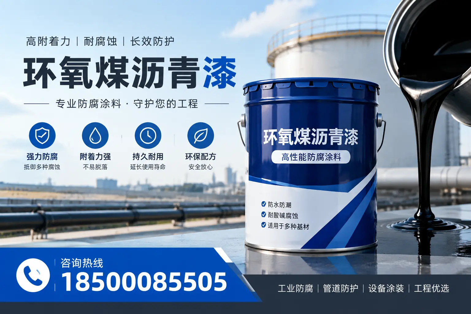 环氧煤沥青漆与普通涂料的对比,哪个更适合白杨使用?